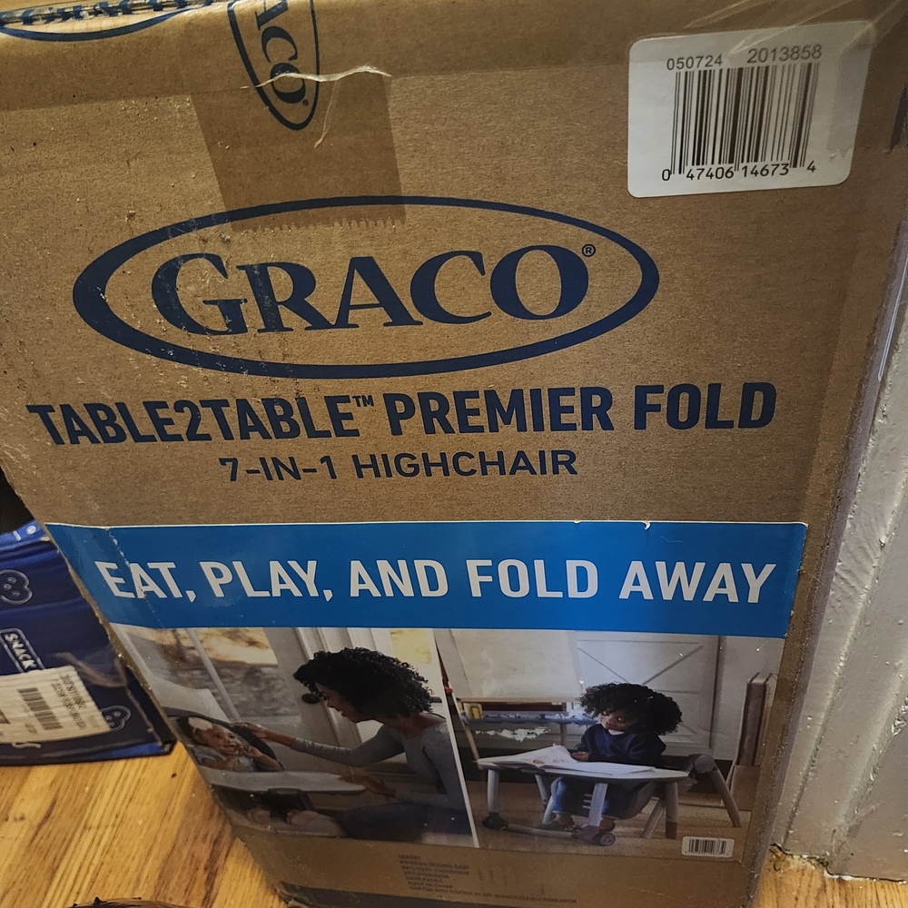 Graco Table2Table Premier Fold 7-in-1 Highchair - Brown